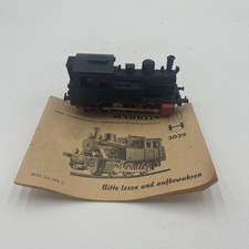 Marklin 3029 HO Gauge 0-6-0 Steam Tank Locomotive #3029 EX With Manual