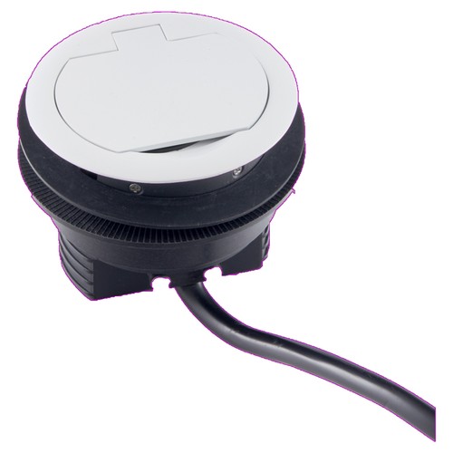 Prise blanche 16a usb - blanche, 1a-5v