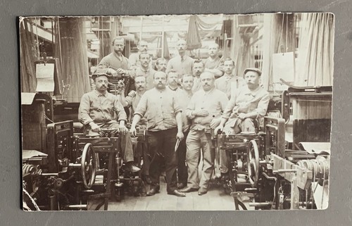 Carte photo 1908 - carte,