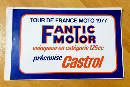 Sticker autocollant castrol - sticker,