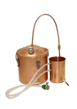 1.5 Gallon Copper Pot Still Boiler Home Brew Kit Wine Alcohol Water Distiller