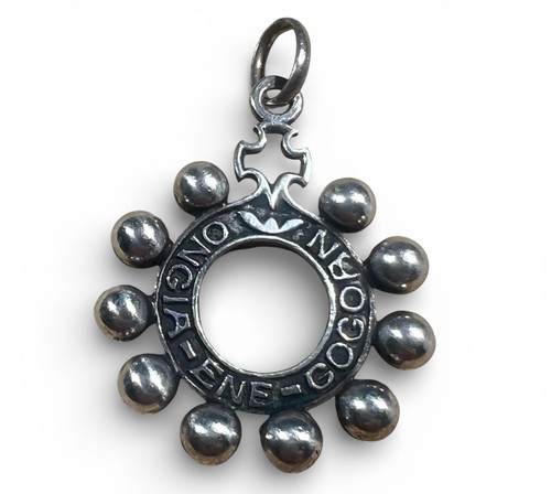 Dizainier pendentif argent - dizainier,