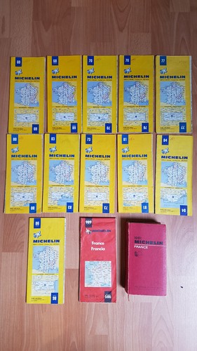 Lot cartes routieres - lot, 12