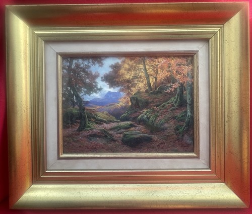Tableau sur cuivre limoges - tableau,