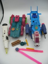 hasbro takara 1991 transformers G2 STALKER  & ROTORSTORM Special LOT zhiwentan