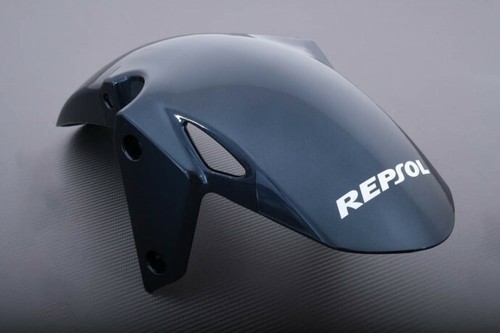 Garde boue avant bleu repsol - avant,