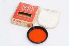 Filtre Alpa Type B Filtrabe 56 Orange Pour Macro Switar 50Mm