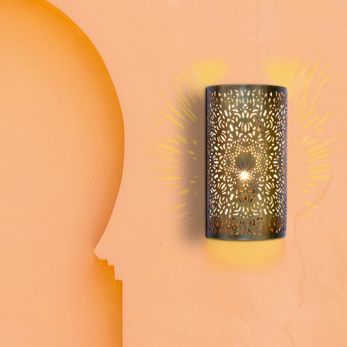 Lampe murale orientale - lampe,