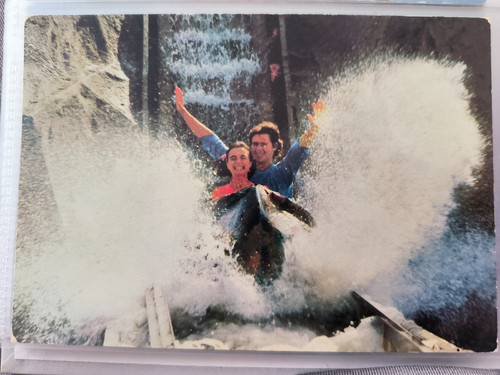 Carte postale walibi - postale,