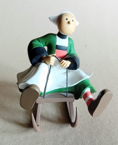 Figurine becassine avec luge - avec,