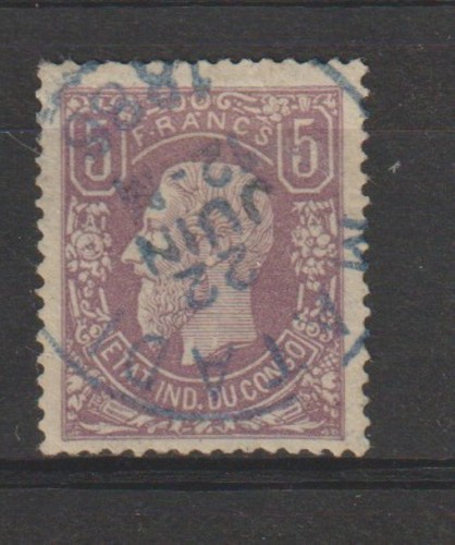 Congo 1886 cob scott 5 - 1886,