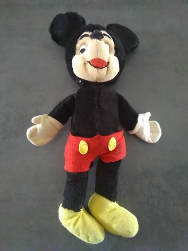 Ancienne peluche disney - peluche, mickey