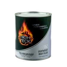 High Teck 77062-1 Lightweight Body Filler, 1 gal, Gray