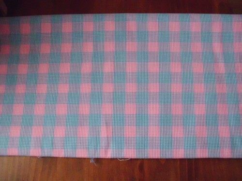 Coupon tissu carreaux - ",