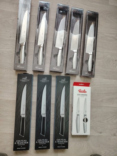 Lot couteaux cuisine haut - cuisine,