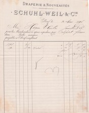 27 ELBEUF drapier SCHUHL WEIL