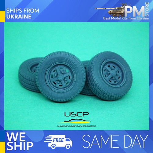 Uscp 24p183t resin wheels - 1/24,