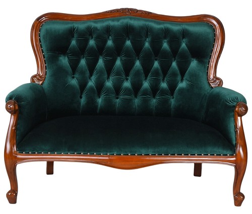 Antique canapé samtsofa - antique,