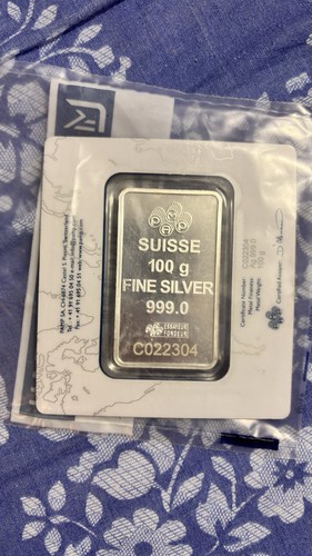 Pamp suisse lingot - argent, 100