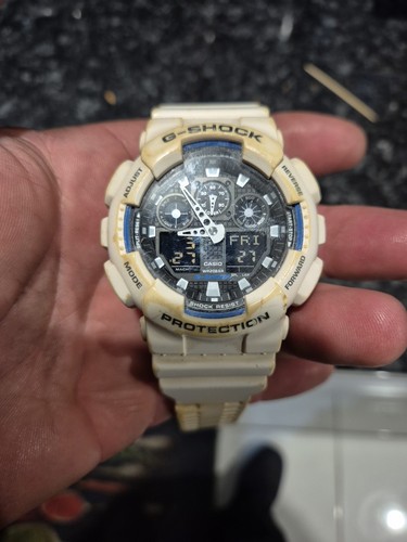 Casio shock 100b - ga-100b, mm