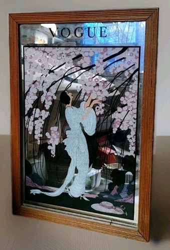 Vogue cadre miroir vintage art - vogue,