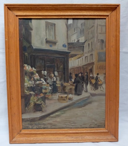 Huile sur carton - ,, paris