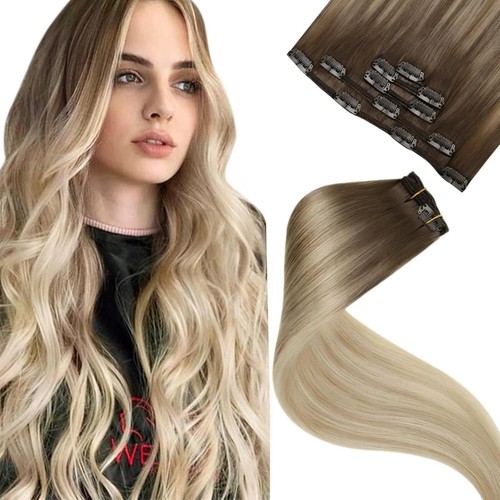 Extension cheveux naturel clip - cheveux,