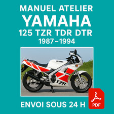 Manuel Atelier Yamaha 125 TZR