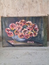 huile sur toile ancienne