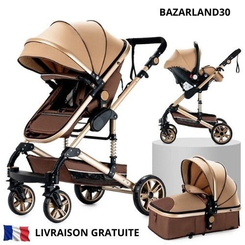 Poussette 1 bébé - 3, en