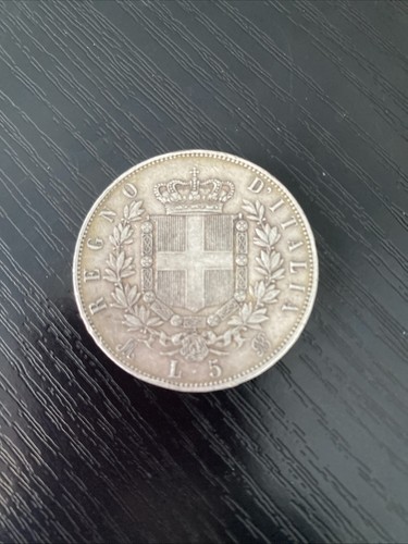 Pièce argent italie de - argent,,