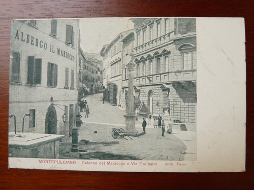 Cpa italie montepulciano - cpa,