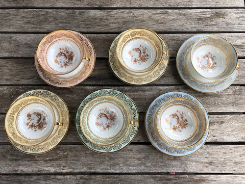 Rare jolies tasses thé - 6,
