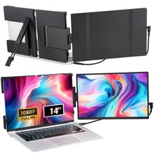VEVOR Extension d'Écran 14" pour Ordinateur Portable 13-17 " Moniteur Portable