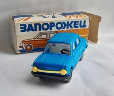 AvtoZAZ. Plastic model. ZAZ 966. Zaporozhets. Scale 1:43. Vintage USSR