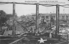 Brussel - Brussels - The 1910 Exhibition after the fire -97699