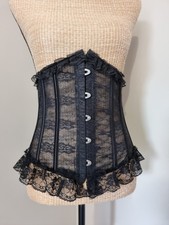 SERRE TAILLE CORSET DENTELLE