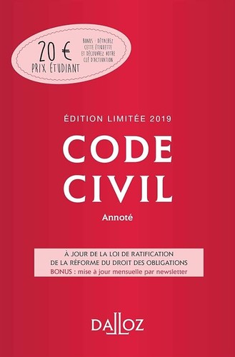 Code civil annoté collectif - code,