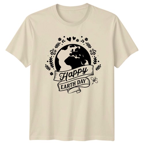 Shirt graphique floral happy - graphique,