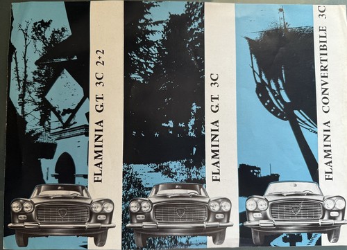 Rare brochure originale lancia - rare,