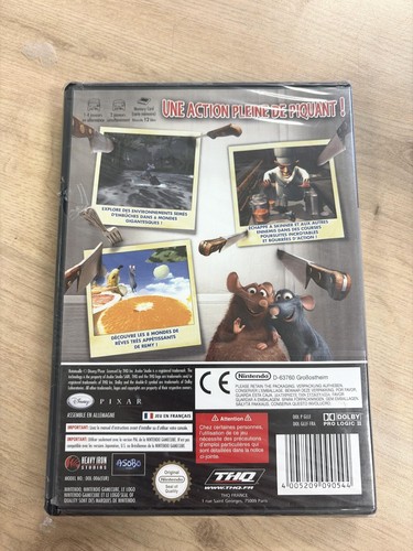 Jeu game cube ratatouille - jeu, gc