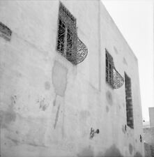 SOUSSE c. 1950 - Maison Moucharabieh Tunisia - Negative 6 x 6 - TUN 28
