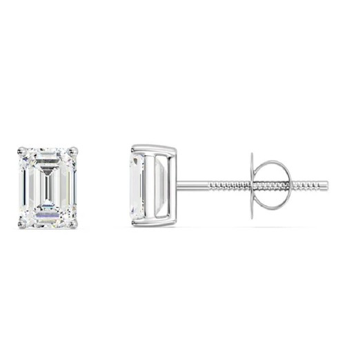 Boucles oreilles or blanc - d'oreilles,
