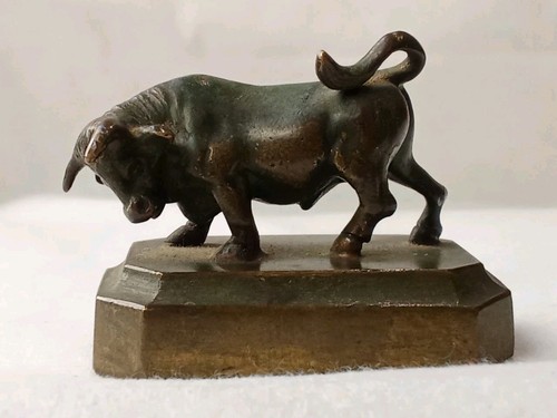 Bronze animalier taureau - bronze,