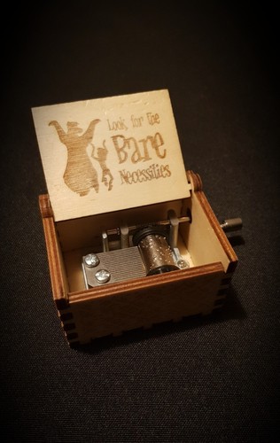 Boîte musique bois - en, le