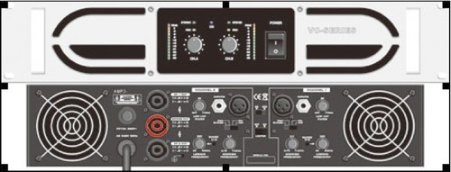 Deton 2400 power amplifier - power,