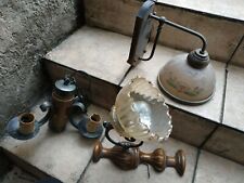 Lot de 3 Lustres et appliques