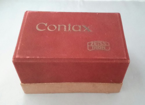 Boite appareil photo contax - boite,