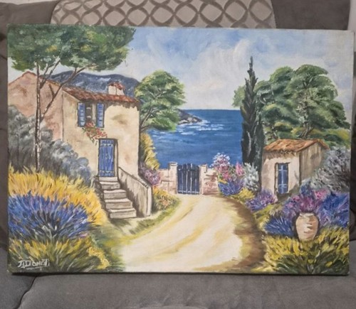 Donati tableau art naïf - –,