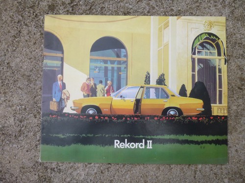 Prospectus opel rekord - rekord, 2